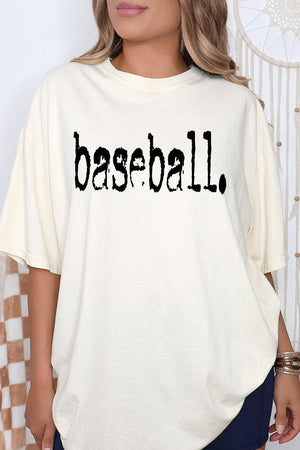Distressed Baseball. Comfort Colors Adult Ring - Spun Cotton Tee - Wholesale Accessory Market
