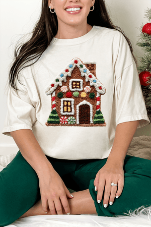 Faux Yarn Merry Manor Comfort Colors Adult Ring - Spun Cotton Tee - Wholesale Accessory Market