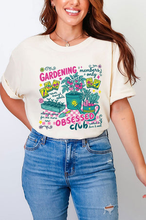 Gardening Club Comfort Colors Adult Ring - Spun Cotton Tee - Wholesale Accessory Market