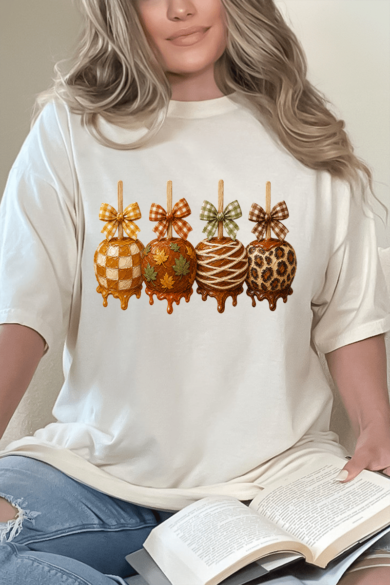 Harvest Painted Apples Comfort Colors Adult Ring-Spun Cotton Tee - Wholesale Accessory Market
