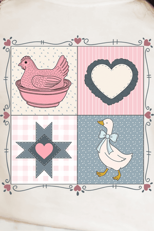 Heartfelt Goose Comfort Colors Adult Ring - Spun Cotton Tee - Wholesale Accessory Market