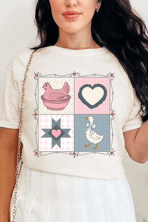 Heartfelt Goose Comfort Colors Adult Ring - Spun Cotton Tee - Wholesale Accessory Market