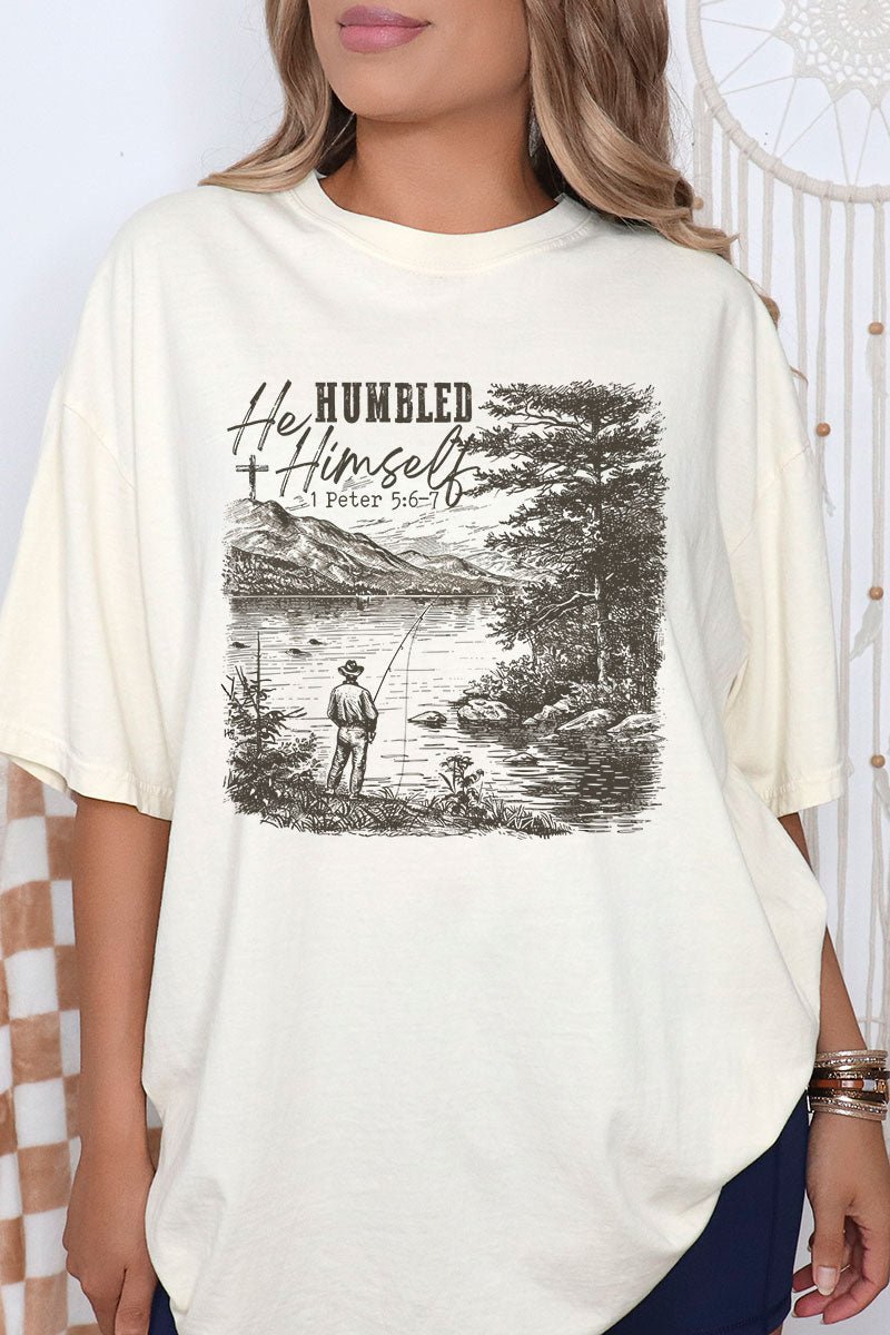 He Humbled Himself Comfort Colors Adult Ring - Spun Cotton Tee - Wholesale Accessory Market