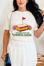 Here For The Pimento Cheese Comfort Colors Adult Ring - Spun Cotton Tee - Wholesale Accessory Market