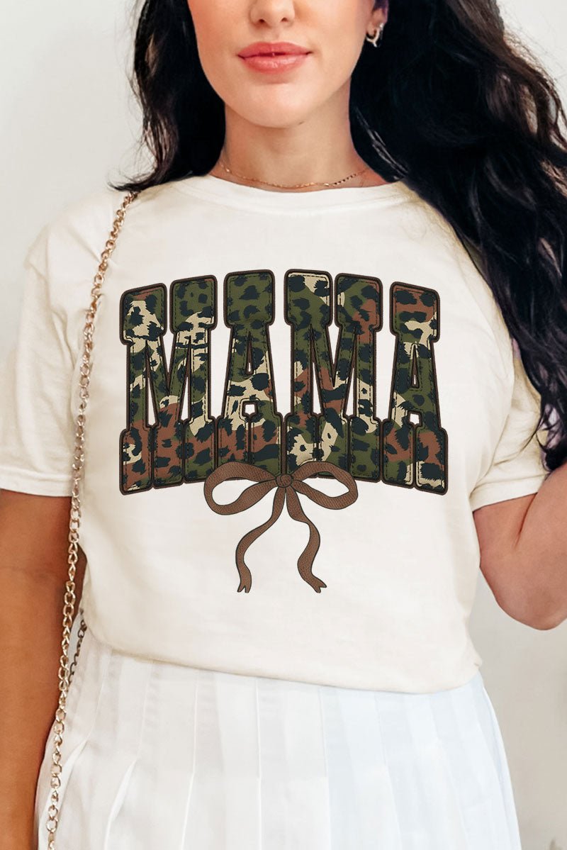 Hunting Mama Ribbon Comfort Colors Adult Ring - Spun Cotton Tee - Wholesale Accessory Market