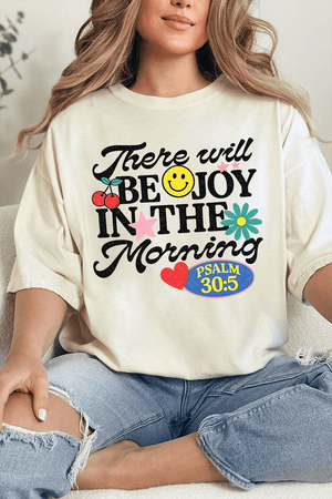 Joy In The Morning Comfort Colors Adult Ring-Spun Cotton Tee - Wholesale Accessory Market