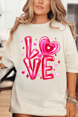 Love In The Air Comfort Colors Adult Ring - Spun Cotton Tee - Wholesale Accessory Market