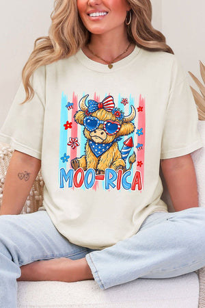Moo-Rica Comfort Colors Adult Ring-Spun Cotton Tee - Wholesale Accessory Market