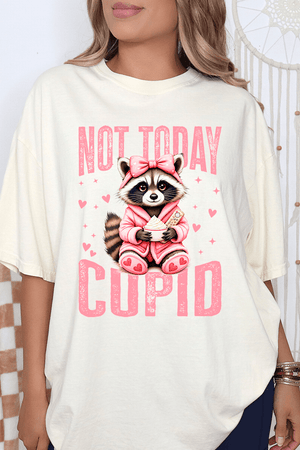 Not Today Cupid Comfort Colors Adult Ring - Spun Cotton Tee - Wholesale Accessory Market