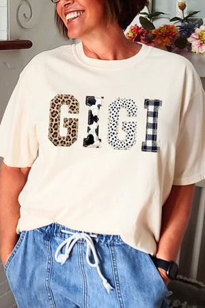 Pattern Play Gigi Comfort Colors Adult Ring-Spun Cotton Tee - Wholesale Accessory Market