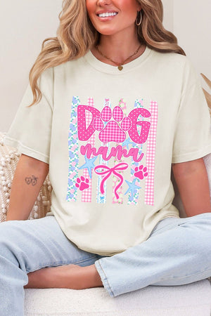 Pawfectly Pink Dog Mama Comfort Colors Adult Ring - Spun Cotton Tee - Wholesale Accessory Market