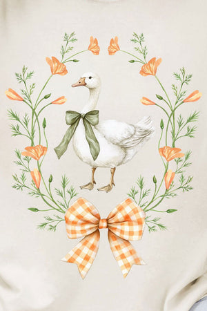 Peach Petals Goose Comfort Colors Adult Ring - Spun Cotton Tee - Wholesale Accessory Market