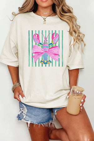 Pink Lobster Club Comfort Colors Adult Ring - Spun Cotton Tee - Wholesale Accessory Market