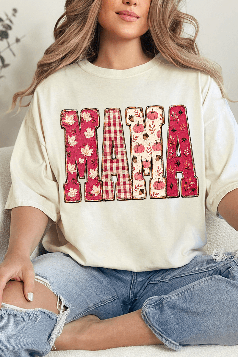 Pink Maplewood Mama Comfort Colors Adult Ring-Spun Cotton Tee - Wholesale Accessory Market