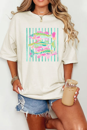 Reel Bright Comfort Colors Adult Ring - Spun Cotton Tee - Wholesale Accessory Market