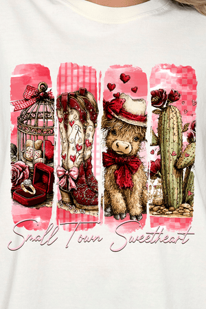 Small Town Sweetheart Comfort Colors Adult Ring - Spun Cotton Tee - Wholesale Accessory Market