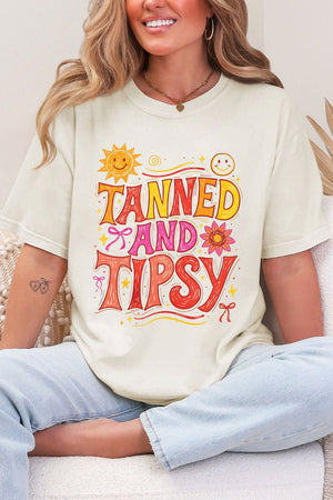 Tanned And Tipsy State Of Mind Comfort Colors Adult Ring-Spun Cotton Tee - Wholesale Accessory Market