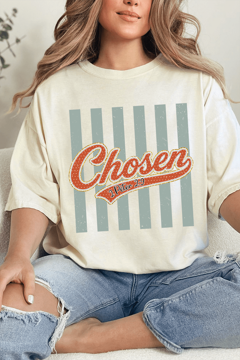 Team Chosen Comfort Colors Adult Ring-Spun Cotton Tee - Wholesale Accessory Market