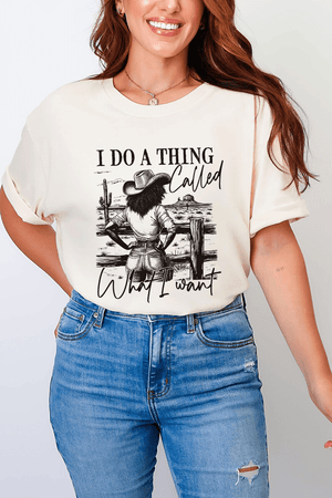 What I Want Comfort Colors Adult Ring - Spun Cotton Tee - Wholesale Accessory Market