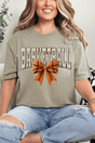 Faux Yarn Basketball Coquette Comfort Colors Adult Ring - Spun Cotton Tee - Wholesale Accessory Market