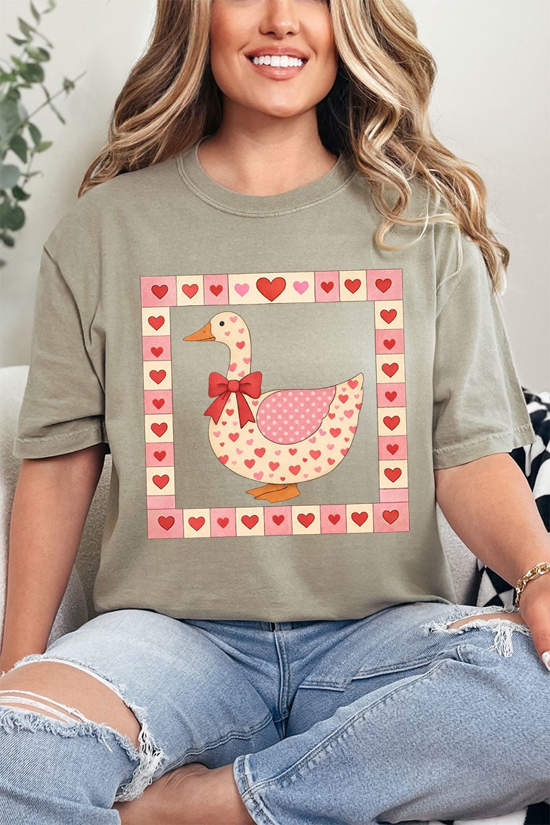 Sweetheart Goose Comfort Colors Adult Ring - Spun Cotton Tee - Wholesale Accessory Market