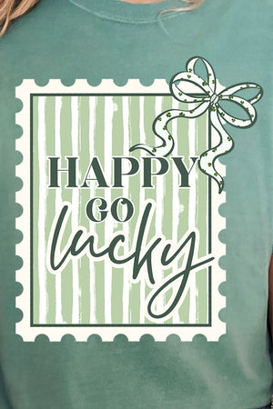Happy Go Lucky Comfort Colors Adult Ring - Spun Cotton Tee - Wholesale Accessory Market