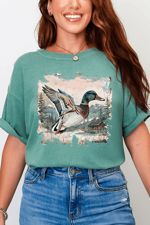 Mallard Mountains Comfort Colors Adult Ring - Spun Cotton Tee - Wholesale Accessory Market