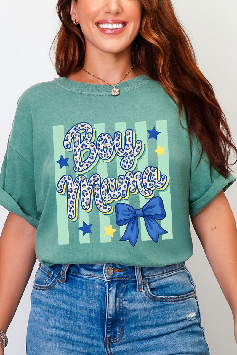 Wild Ones Boy Mama Comfort Colors Adult Ring-Spun Cotton Tee - Wholesale Accessory Market