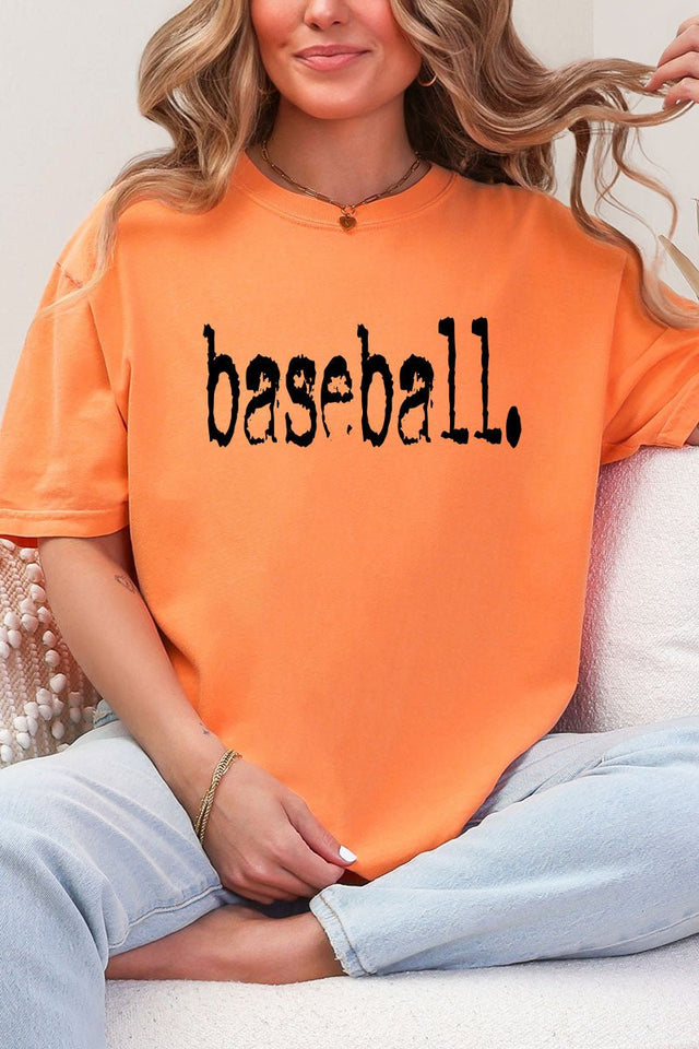 Distressed Baseball. Comfort Colors Adult Ring - Spun Cotton Tee - Wholesale Accessory Market