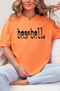 Distressed Baseball. Comfort Colors Adult Ring - Spun Cotton Tee - Wholesale Accessory Market