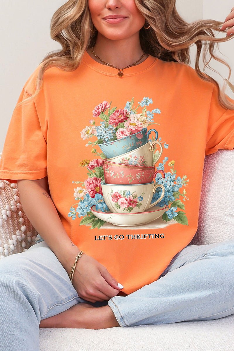 Let's Go Thrifting Comfort Colors Adult Ring-Spun Cotton Tee - Wholesale Accessory Market