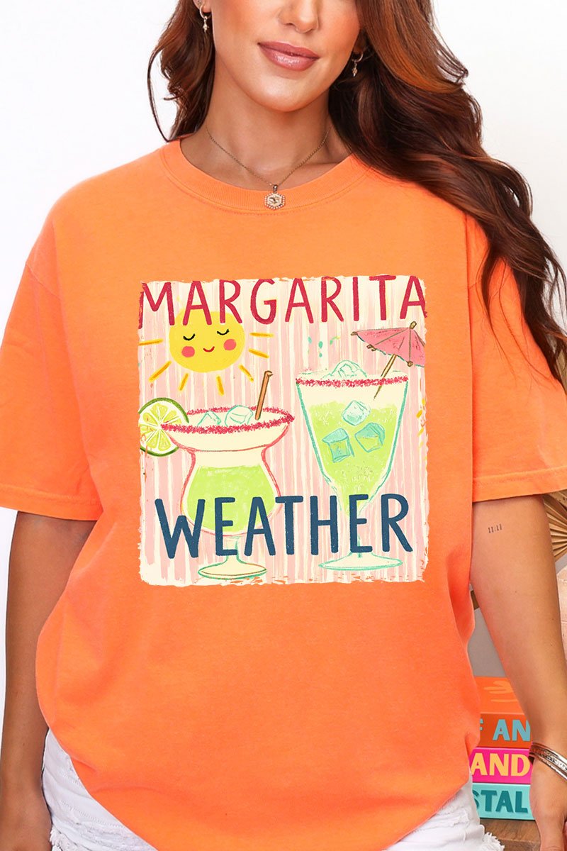 Sip The Sunshine Margarita Weather Comfort Colors Adult Ring - Spun Cotton Tee - Wholesale Accessory Market