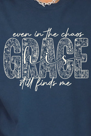 White Grace In Bloom Comfort Colors Adult Ring-Spun Cotton Tee - Wholesale Accessory Market