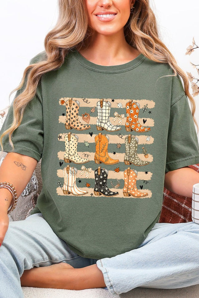 Kickin' Up Autumn Comfort Colors Adult Ring-Spun Cotton Tee - Wholesale Accessory Market
