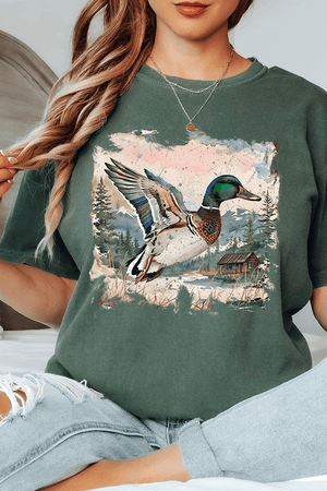 Mallard Mountains Comfort Colors Adult Ring - Spun Cotton Tee - Wholesale Accessory Market