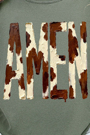 Painted Cow Amen Comfort Colors Adult Ring-Spun Cotton Tee - Wholesale Accessory Market