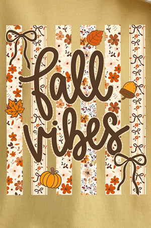 Cozy Coquette Fall Vibes Comfort Colors Adult Ring-Spun Cotton Tee - Wholesale Accessory Market