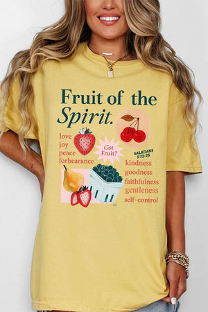 Got Fruit? Fruit Of The Spirit Comfort Colors Adult Ring - Spun Cotton Tee - Wholesale Accessory Market