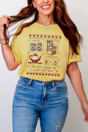 Made With Love Comfort Colors Adult Ring - Spun Cotton Tee - Wholesale Accessory Market