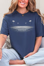 Baseball Lights Comfort Colors Adult Ring - Spun Cotton Tee - Wholesale Accessory Market