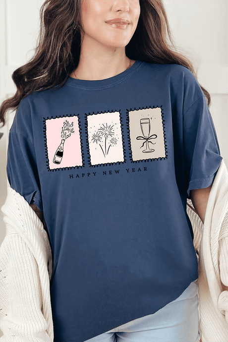 Fireworks & Fizz Comfort Colors Adult Ring - Spun Cotton Tee - Wholesale Accessory Market