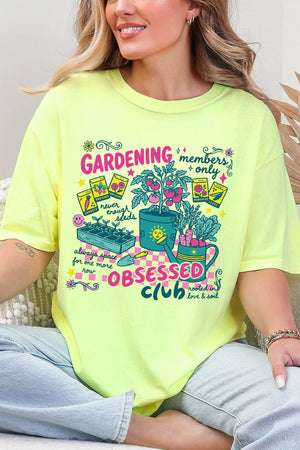 Gardening Club Comfort Colors Adult Ring - Spun Cotton Tee - Wholesale Accessory Market