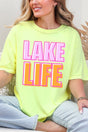 Golden Hour Lake Life Comfort Colors Adult Ring - Spun Cotton Tee - Wholesale Accessory Market