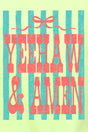 Striped Yeehaw & Amen Comfort Colors Adult Ring - Spun Cotton Tee - Wholesale Accessory Market