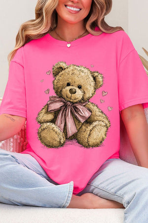 Be Mine Bear Comfort Colors Adult Ring - Spun Cotton Tee - Wholesale Accessory Market