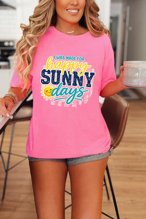 Made For Sunny Days Comfort Colors Adult Ring-Spun Cotton Tee - Wholesale Accessory Market