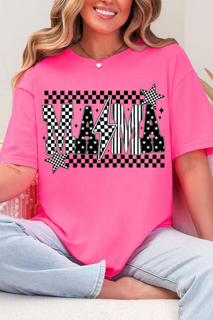 Mama Check It Out Comfort Colors Adult Ring - Spun Cotton Tee - Wholesale Accessory Market