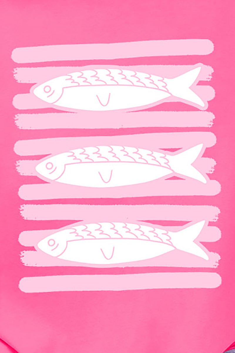 Preppy Pink Fish Comfort Colors Adult Ring - Spun Cotton Tee - Wholesale Accessory Market