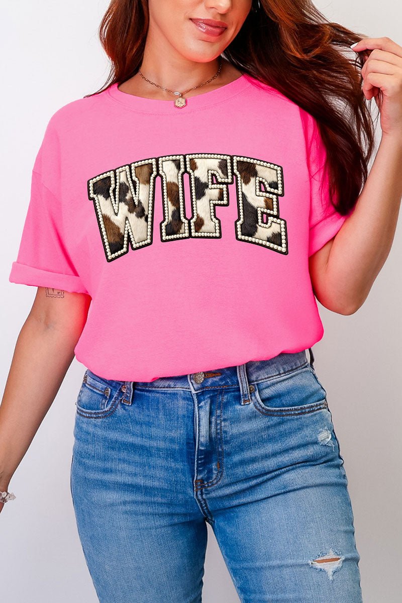 Rodeo Pearl Wife Comfort Colors Adult Ring - Spun Cotton Tee - Wholesale Accessory Market