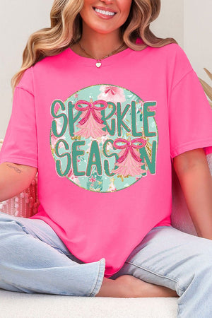 Sparkle Season Comfort Colors Adult Ring - Spun Cotton Tee - Wholesale Accessory Market